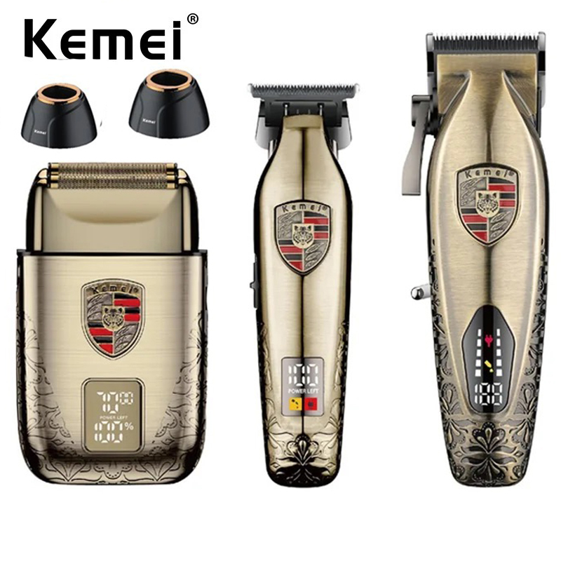 Beard Trimmer - Kemei Haars ch neider Akku-Trimmer Elektro