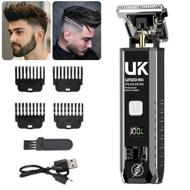 Grooming Kit - T9 Haarschneider für Herren, kabelloser Barttrimmer,