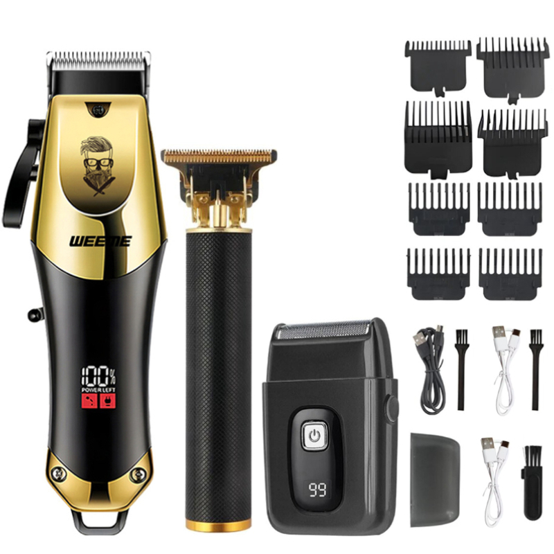 Electric Shaver Rotary - 2026 Vintage Elektrischer Haarschneider Kabellos Tragbar