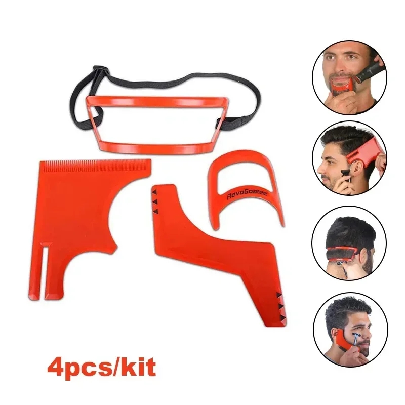 2/4Pcs männer Bart Kämme Haar  – Beard Trimmer Bewertung und Preis