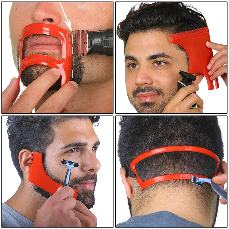 2/4Pcs männer Bart Kämme Haar  – Beard Trimmer Bewertung und Preis