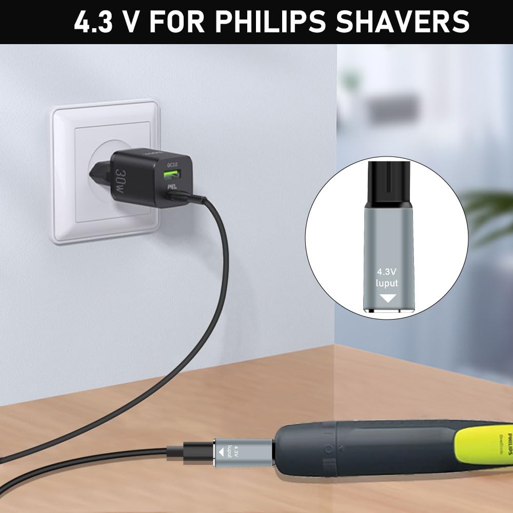 4,3V Typ-C Rasierer-Adapter La – Aftershave Bewertung und Preis