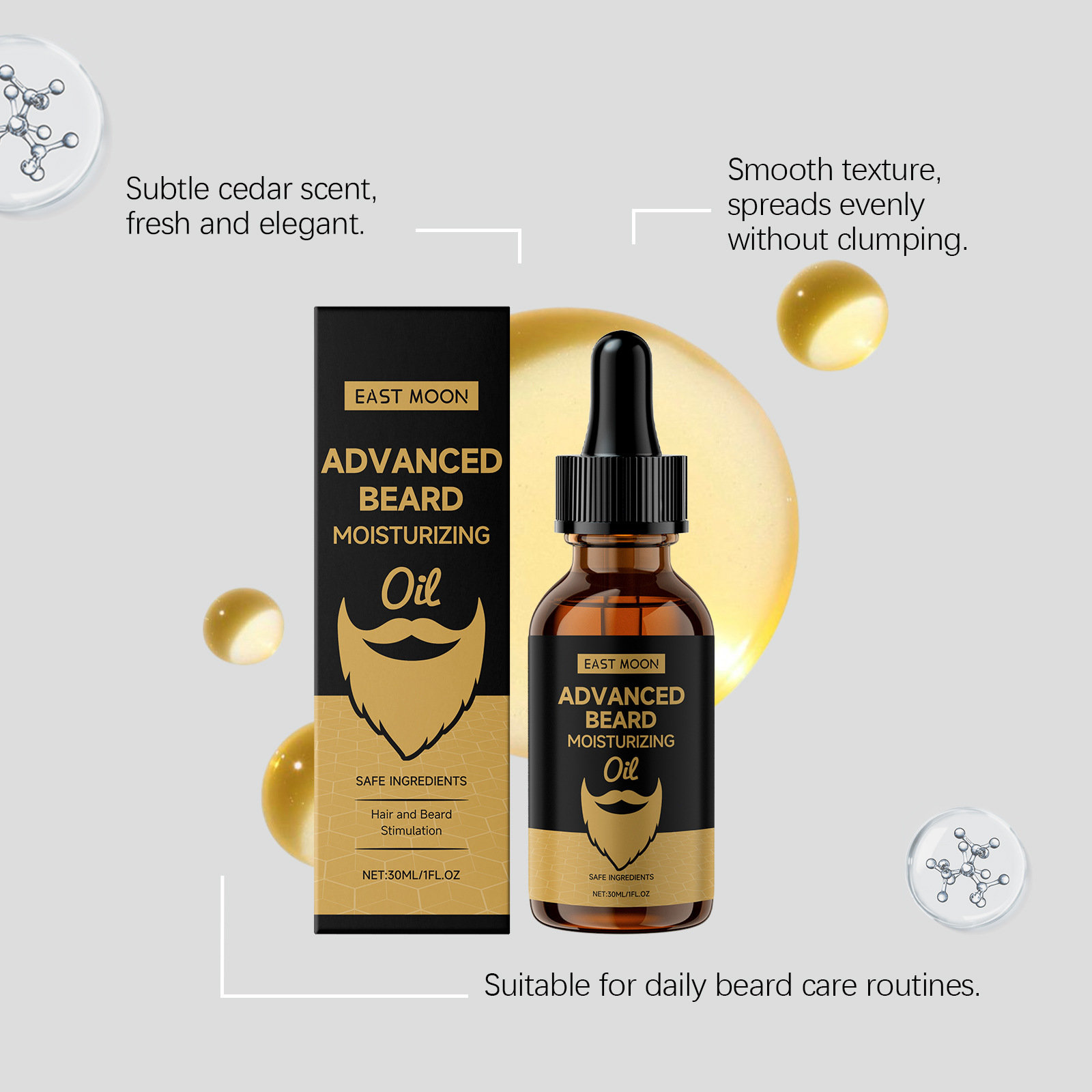 East Moon Rosmarin Bartpflegeö – Beard Oil Bewertung und Preis