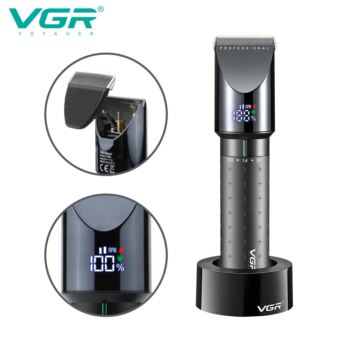 VGR 698 High-End-Haarschneider – Electric Shaver Rotary Bewertung und Preis