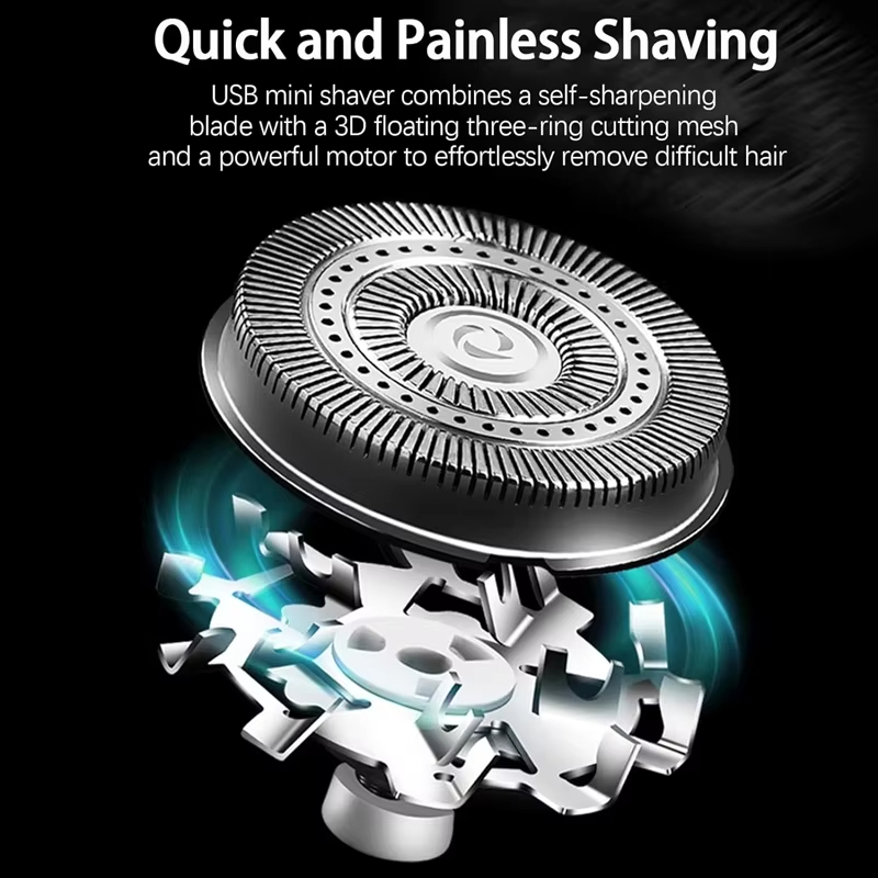 Elektrischer Mini-Rasierer für – Electric Shaver Rotary Bewertung und Preis