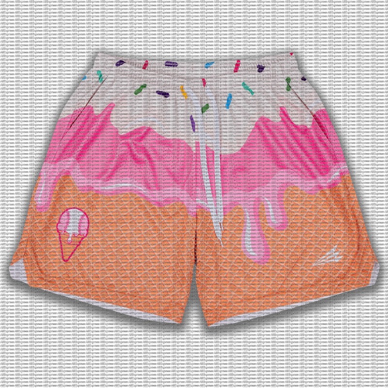 Ganzflächig bedruckte Shorts m – Shaving Cream Bewertung und Preis