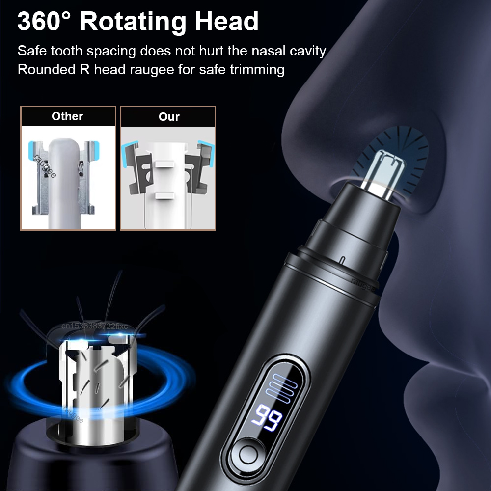 Elektrischer Nasenhaartrimmer  – Nose Trimmer Bewertung und Preis