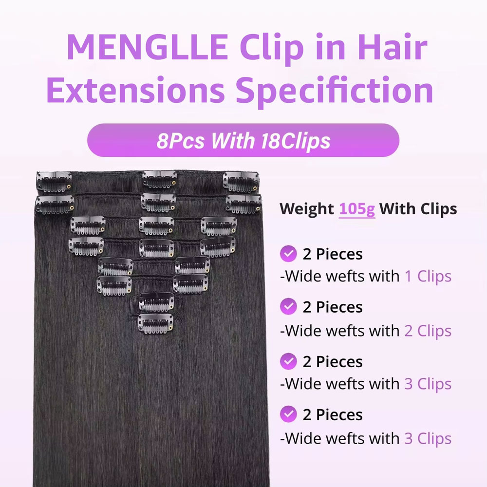 Clip-in Haarverlängerungen Ech – Hair Clipper Bewertung und Preis