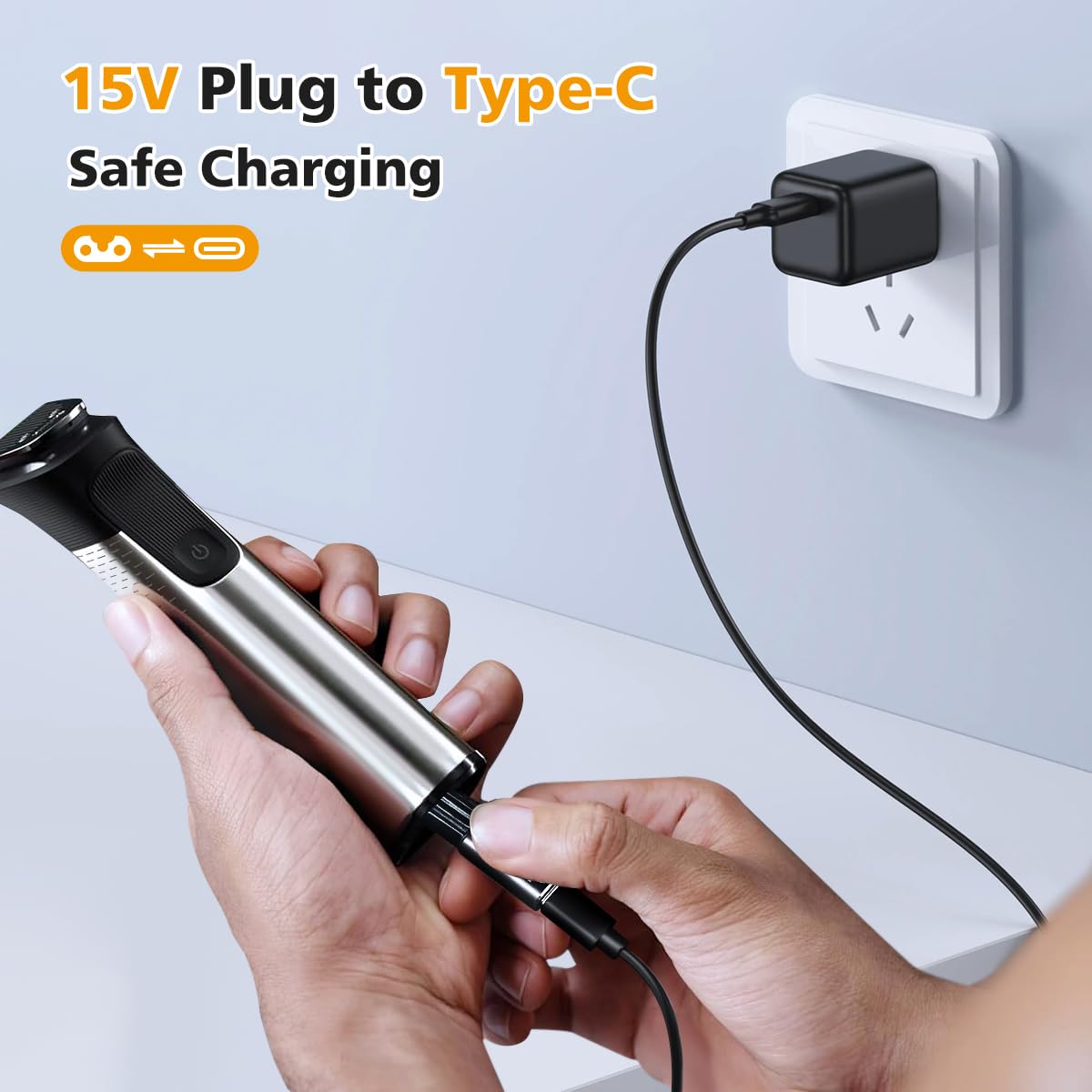 15V USB-C Sicherer Stabiler Mi – Electric Shaver Rotary Bewertung und Preis