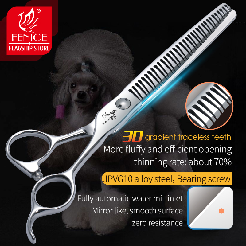 Fenice 7 Zoll 3D-Farbverlauf,  – Grooming Scissors Bewertung und Preis