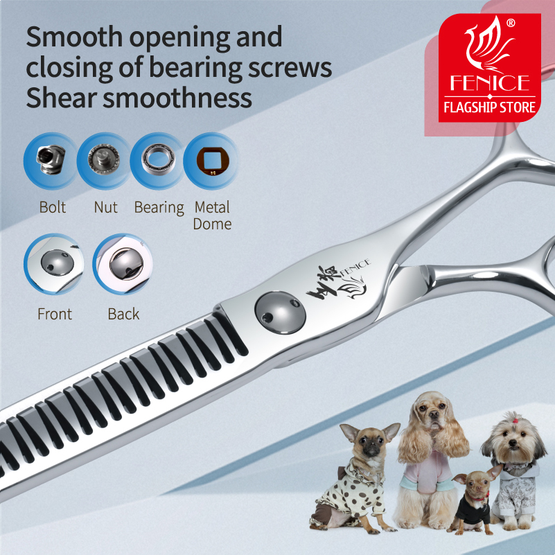 Fenice 7 Zoll 3D-Farbverlauf,  – Grooming Scissors Bewertung und Preis