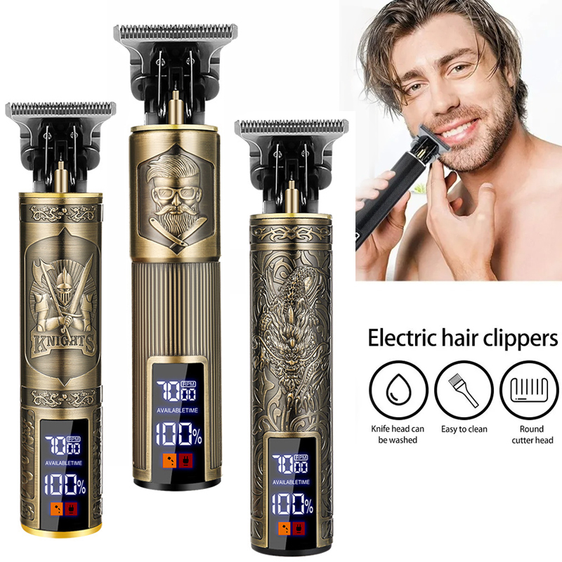 Kabelloser T9 Haarschneider fü – Electric Shaver Rotary Bewertung und Preis